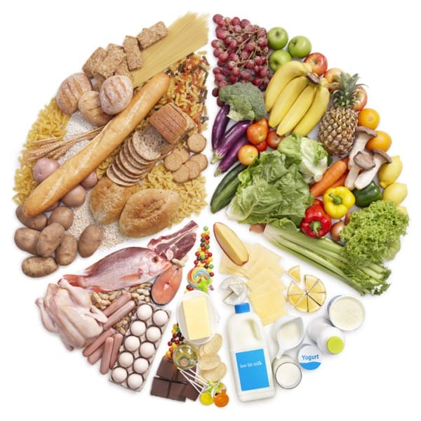 Chế độ dinh dưỡng đảm bảo đủ các nhóm chất cần thiết